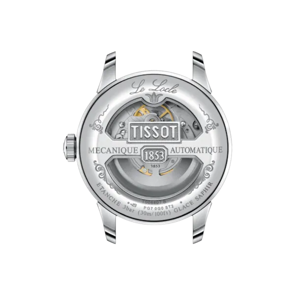 Tissot Le Locle Powermatic 80 Open Heart on Brown Leather