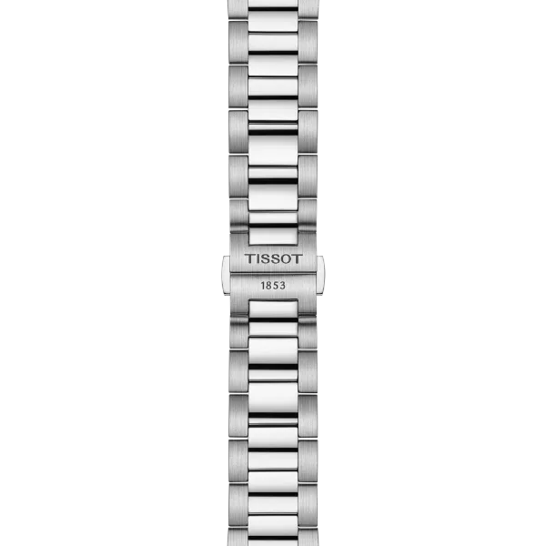 Tissot PR 100 Silver Stainless Steel Blue Dial Chronograph Quartz Watch for Gents - T150.417.11.041.00