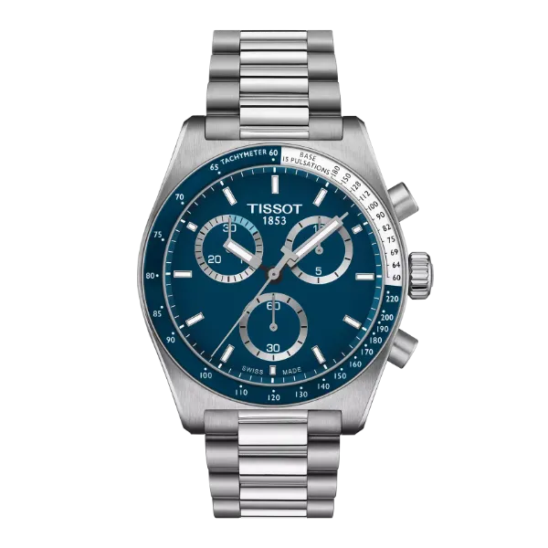 Tissot T-Sport Grey Stainless Steel Blue Dial Quartz Watch for Gents - T149.417.11.041.00