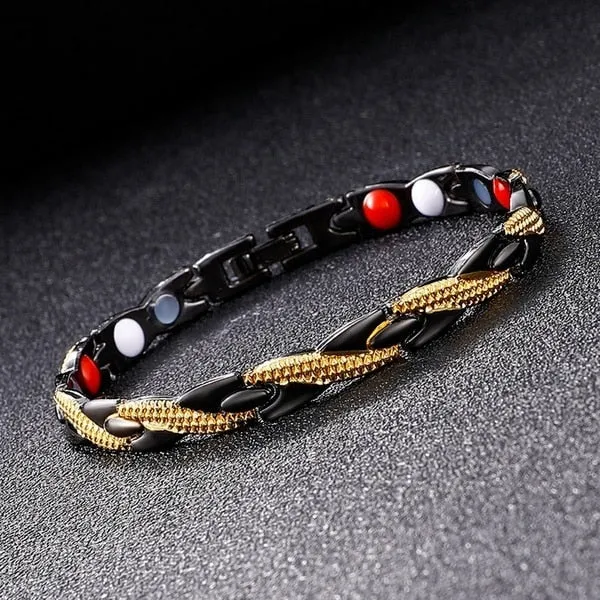 Trendy Interlocked Fashion Hologram Bracelets