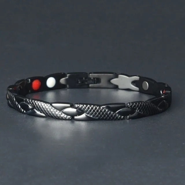 Trendy Interlocked Fashion Hologram Bracelets