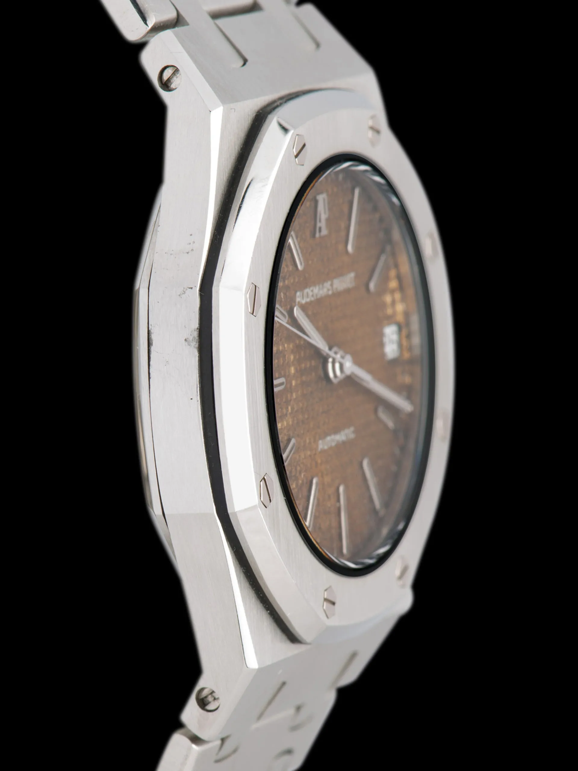 Tropical 1980s Audemars Piguet Royal Oak (Ref. 4100ST) W/ 2021 Service Papers