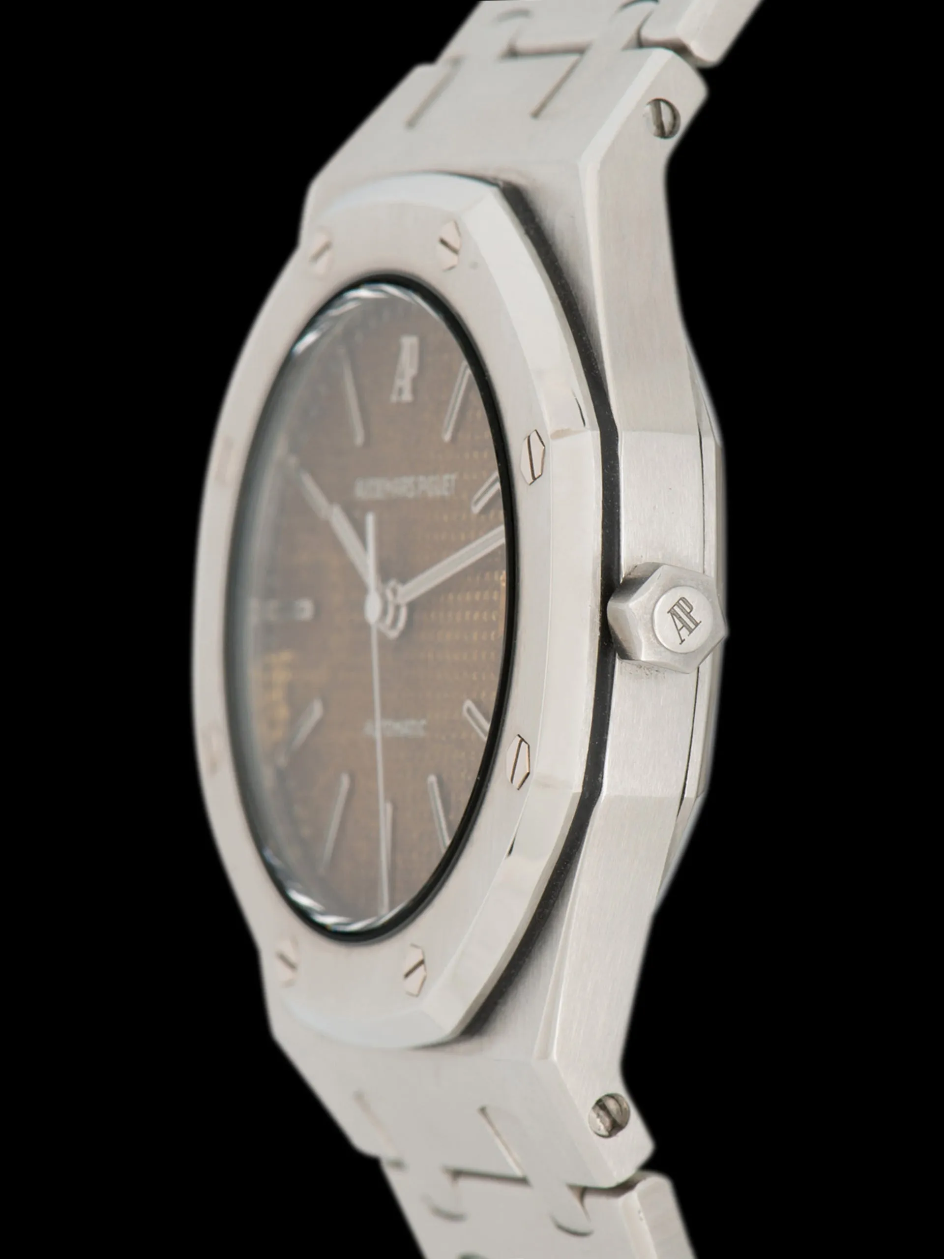 Tropical 1980s Audemars Piguet Royal Oak (Ref. 4100ST) W/ 2021 Service Papers