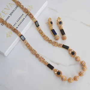 Turkish Gemstones Raj Mala Set