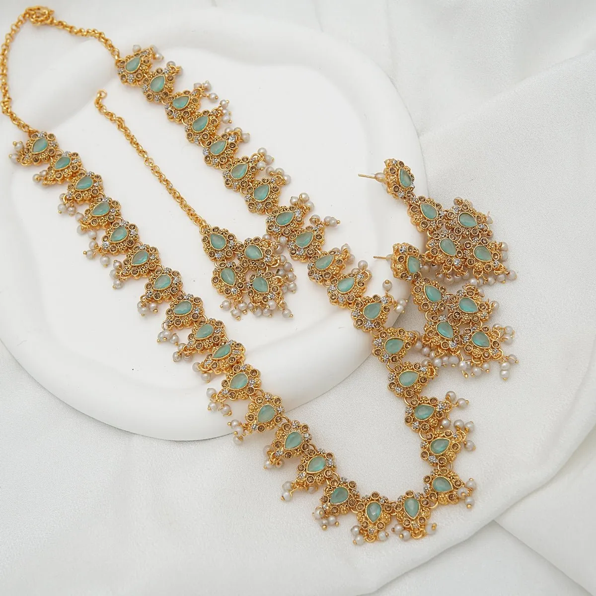 Turkish Long Ghini Mala Set