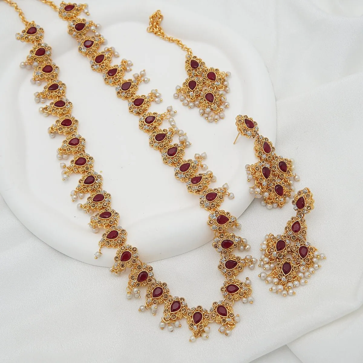 Turkish Long Ghini Mala Set