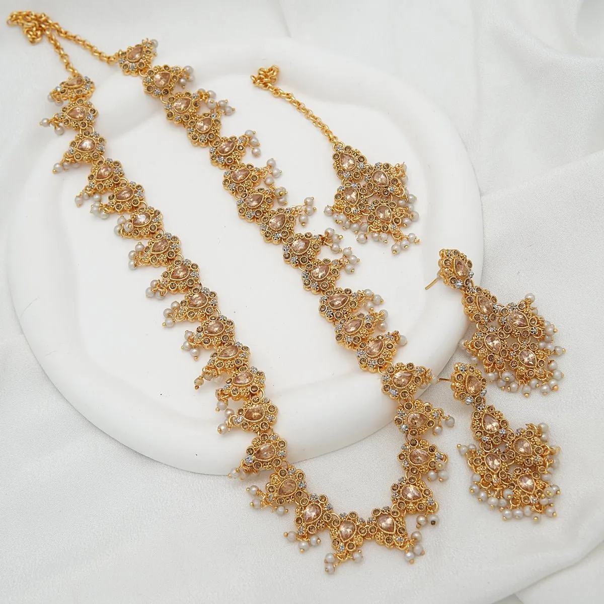 Turkish Long Ghini Mala Set
