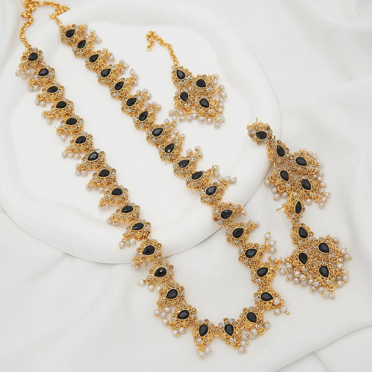 Turkish Long Ghini Mala Set
