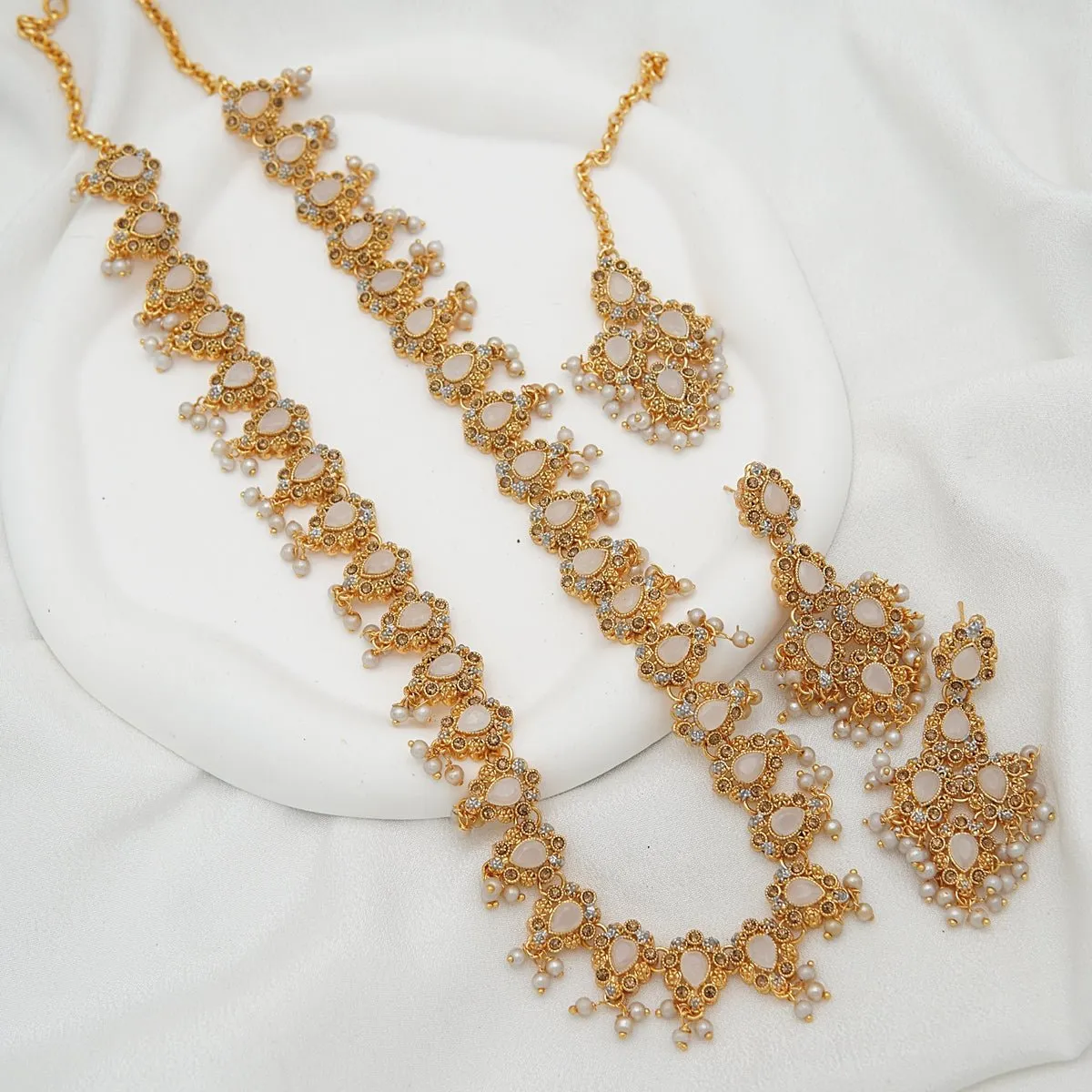 Turkish Long Ghini Mala Set