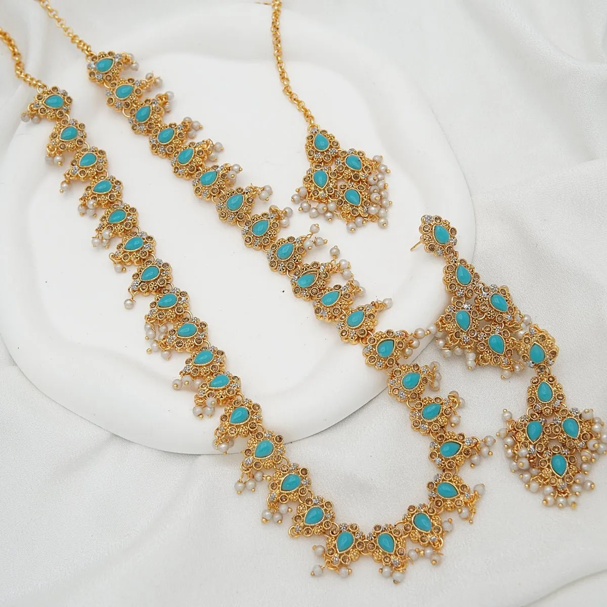 Turkish Long Ghini Mala Set