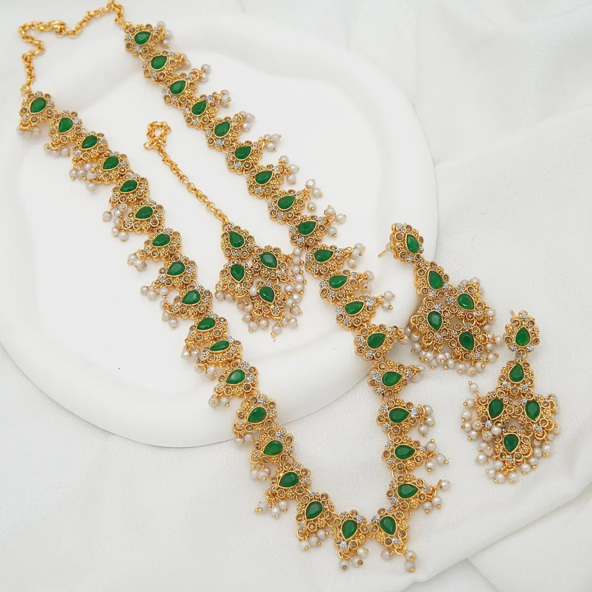 Turkish Long Ghini Mala Set