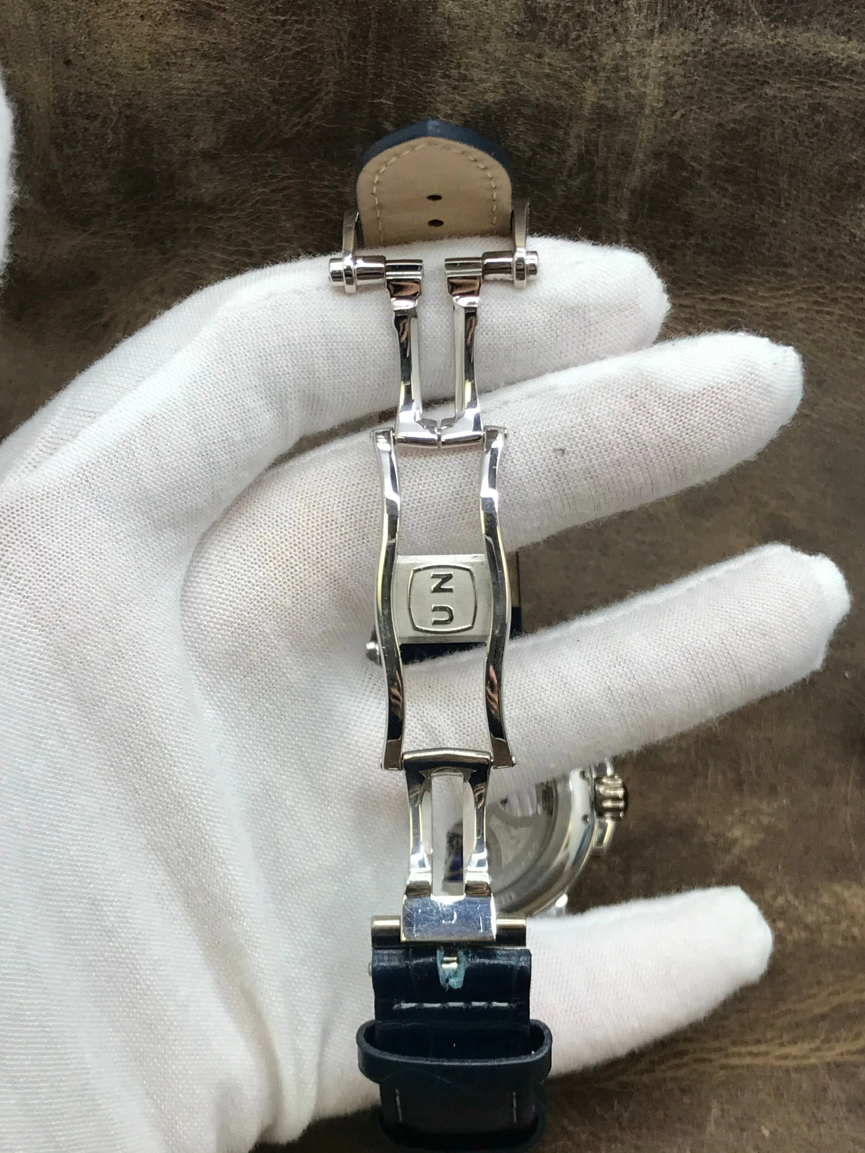Ulysse Nardin GMT Perpetual 320-60 Silver Dial Automatic Men's Watch