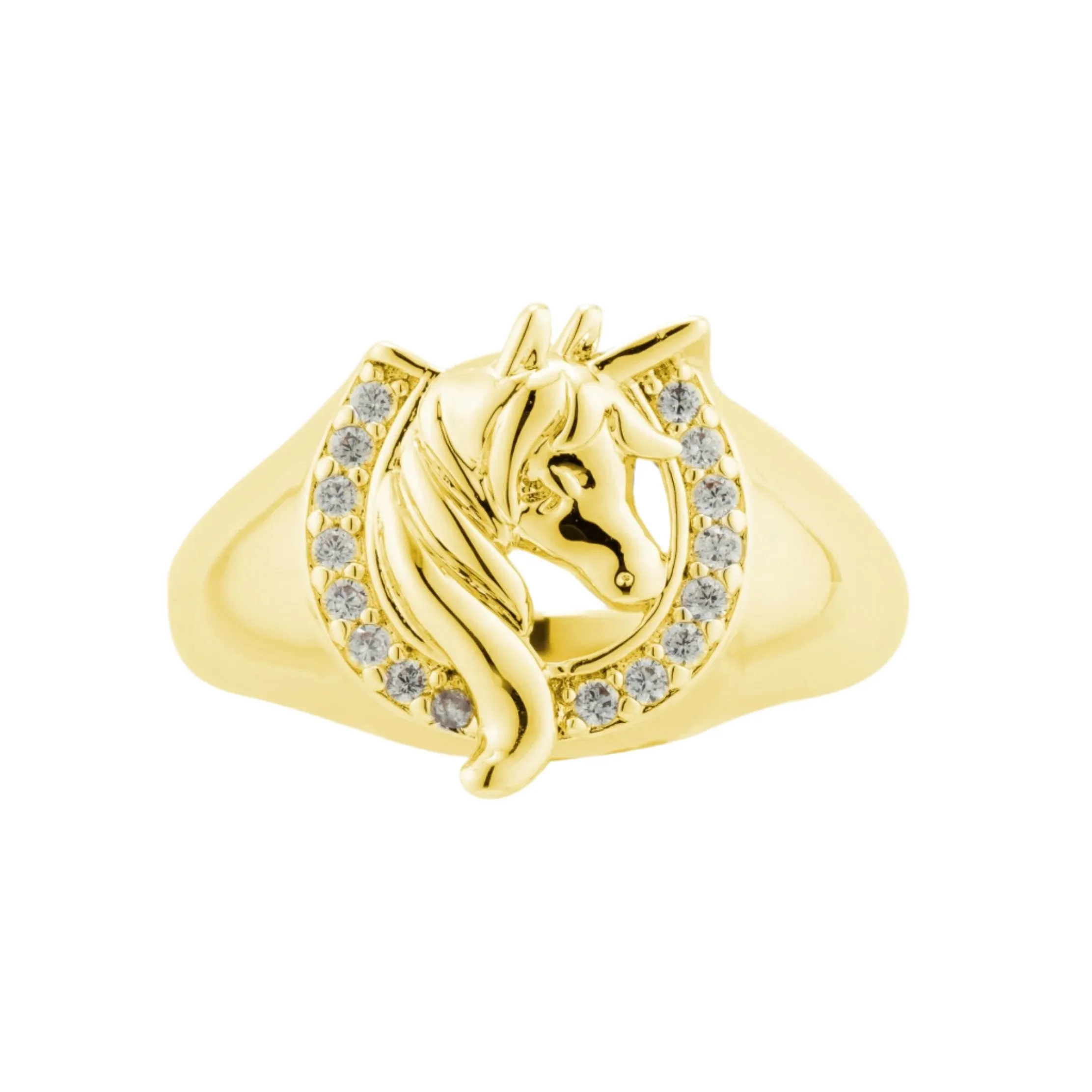 Unicorn Bow Ring Gold