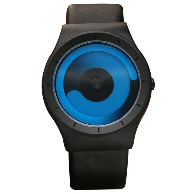 Unique Design Couple Watch Turntable Minimalist Creative Watches