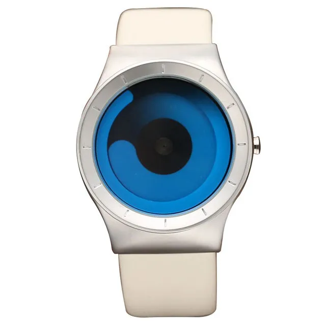 Unique Design Couple Watch Turntable Minimalist Creative Watches
