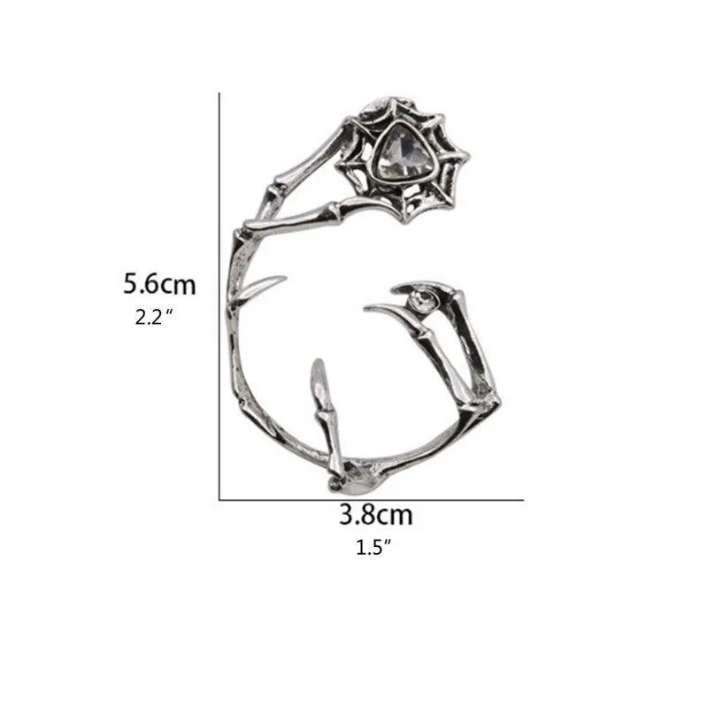 Unleash Your Temptation with the Beauty of Retro Vintage Gothic Metal Ear Cuff Clip Wrap Earring