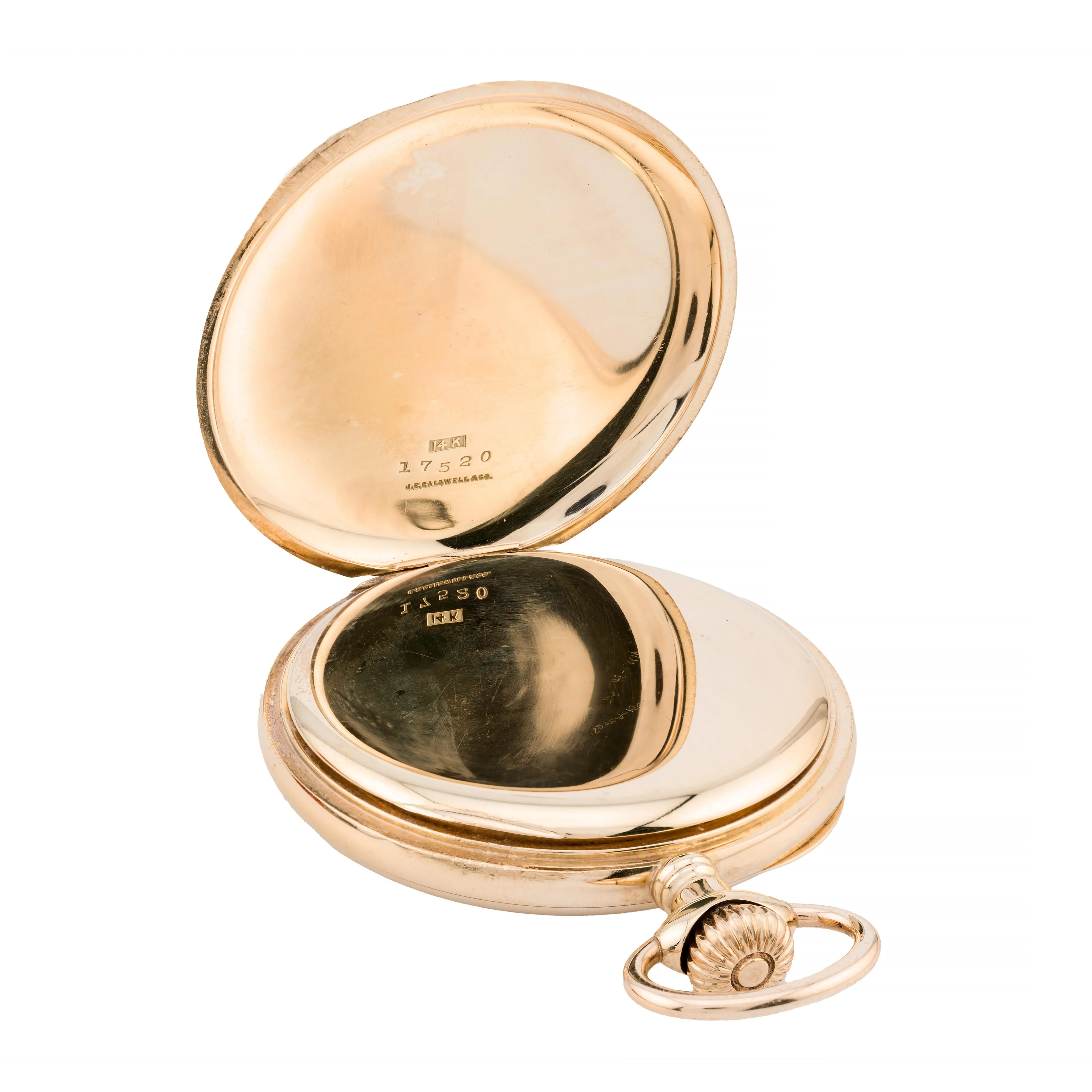Vacheron & Constantin Geneve Pocket Watch Retailed by JE Caldwell 14 Karat Gold