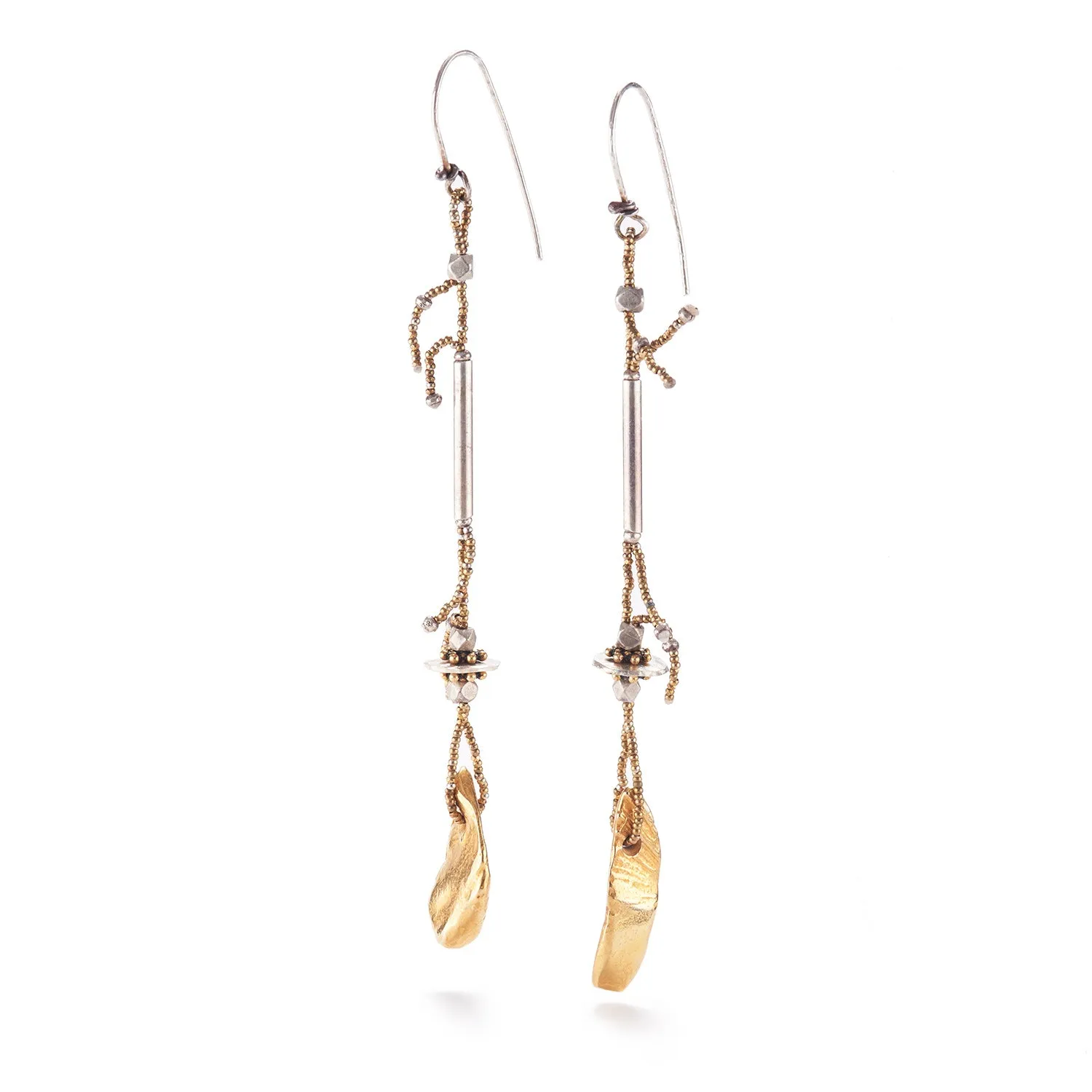 Vermeil Silver Earrings