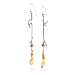 Vermeil Silver Earrings