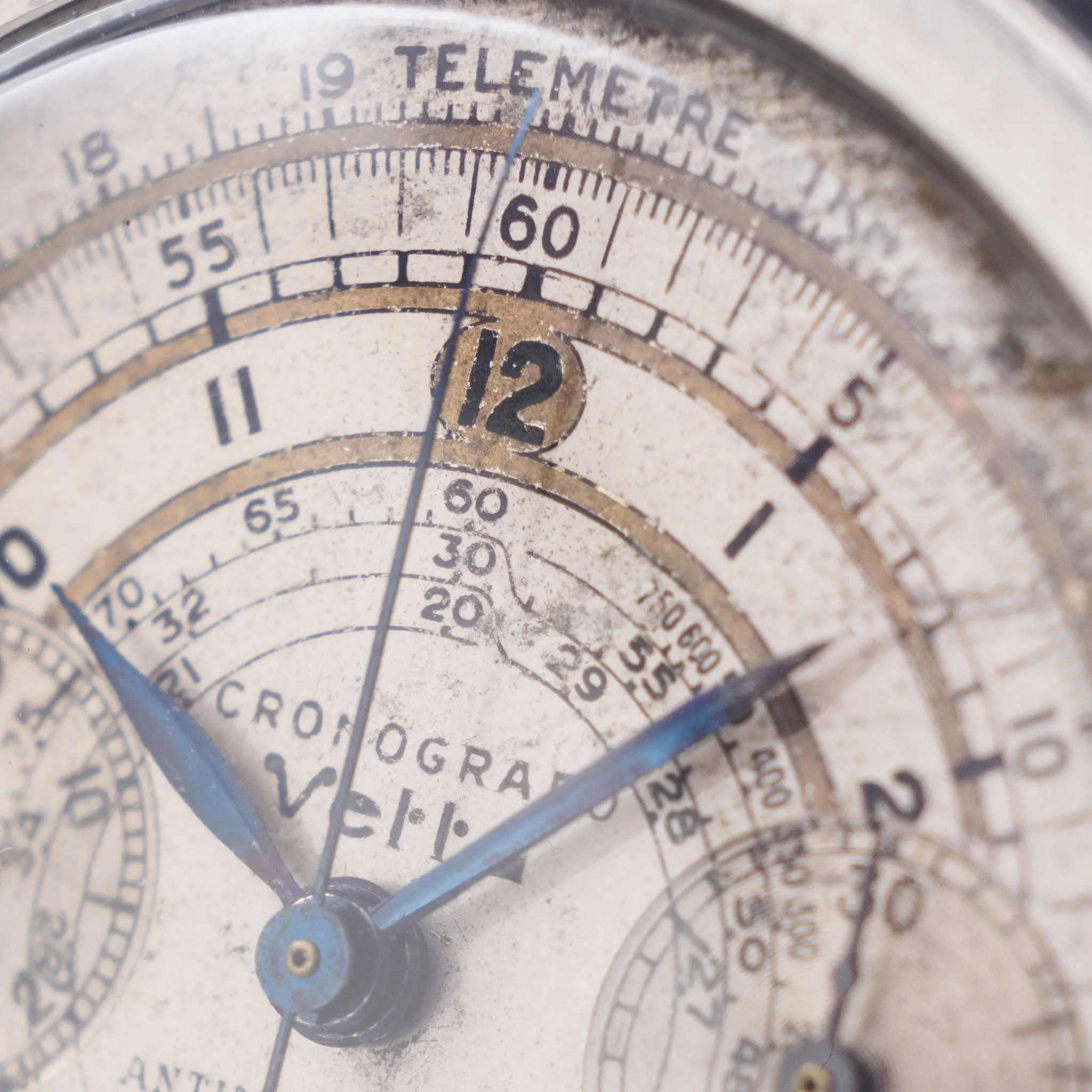 Vetta Oversized Chronograph Two-Tone Telemeter Dial First Series