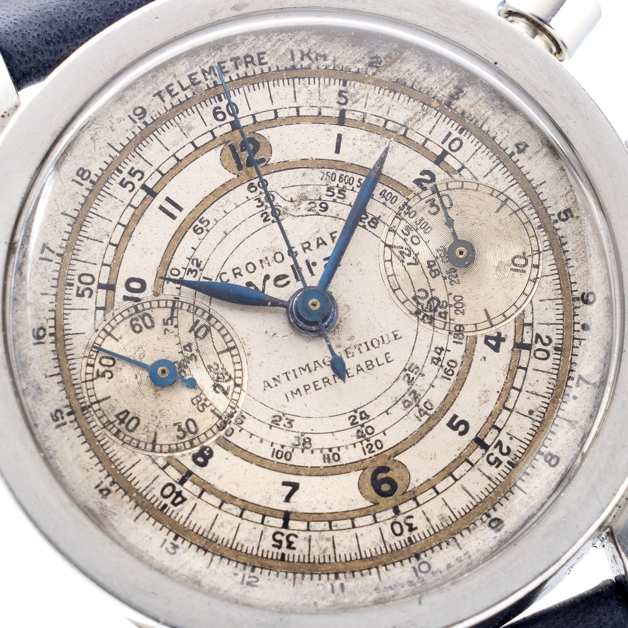 Vetta Oversized Chronograph Two-Tone Telemeter Dial First Series