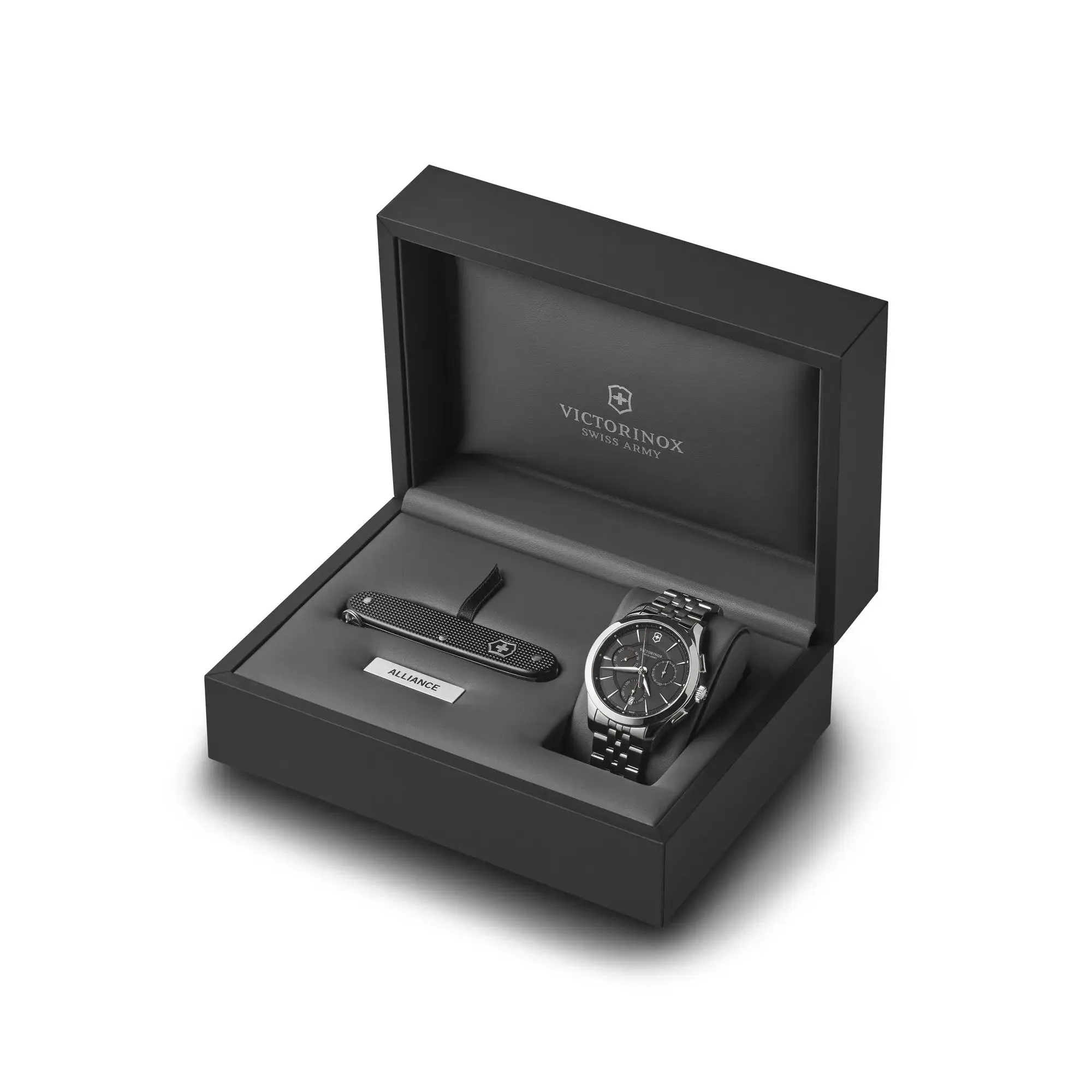 Victorinox Alliance Chronograph Black Dial Men's Watch