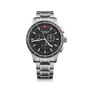 Victorinox Alliance Sport Chronograph 44 Black Dial Men's Watch