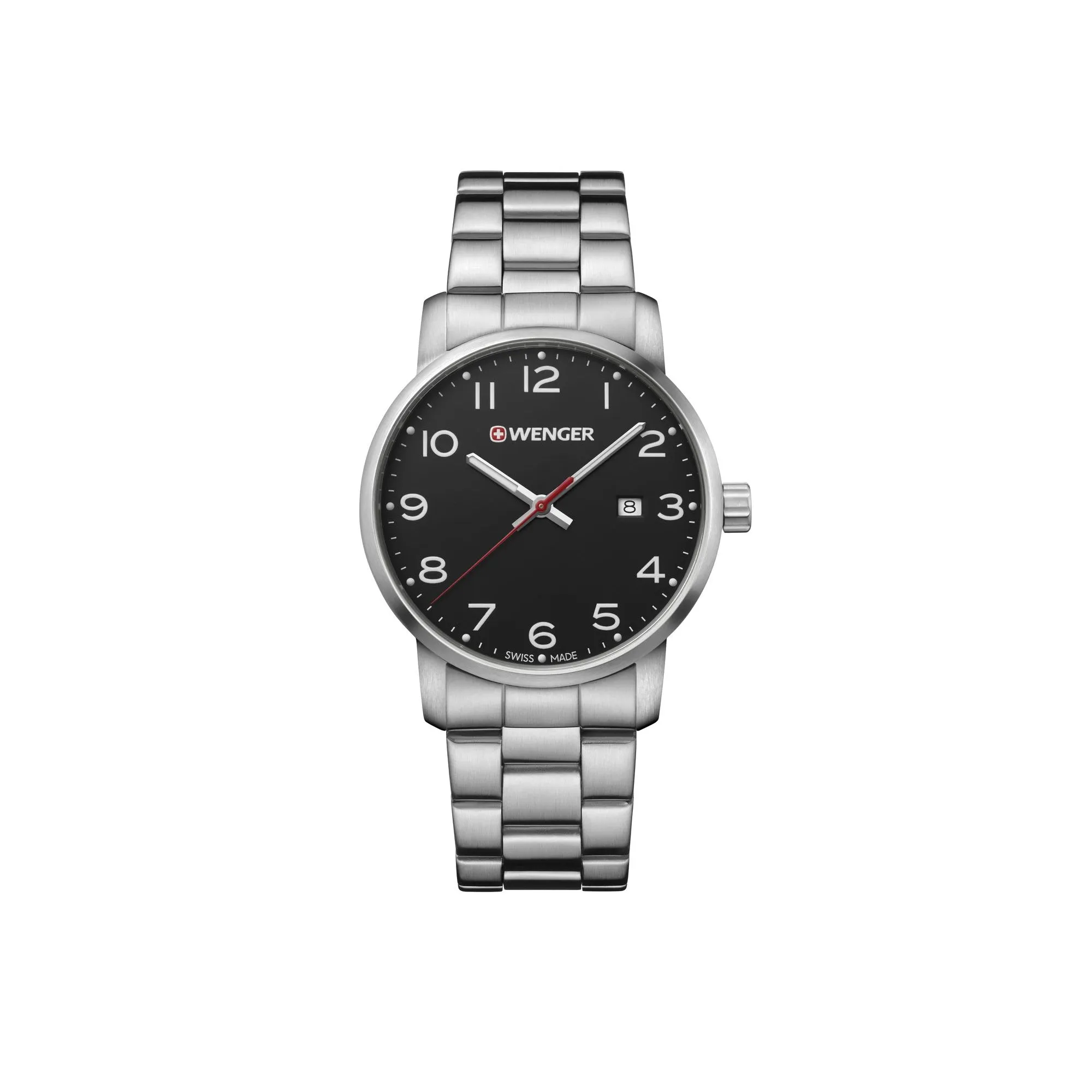 Wenger Avenue 42 Black Dial Men's Watch