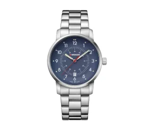 Wenger Avenue 42 Blue Dial Bracelet Men's Watch
