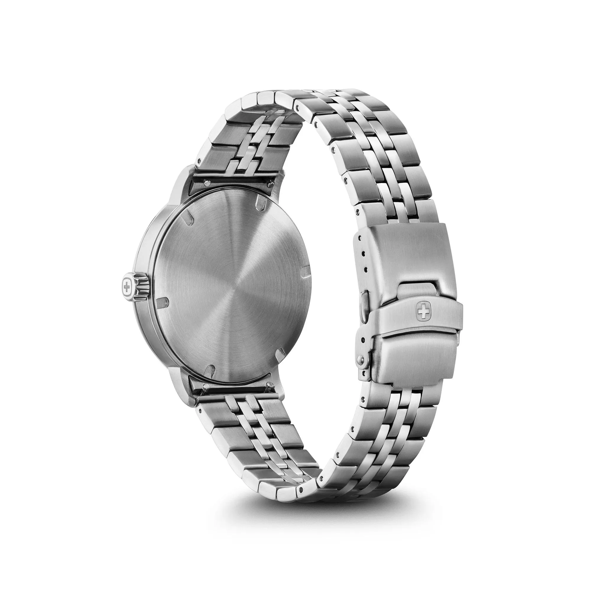Wenger Urban Classic 40 Black Dial Bracelet Men's Watch