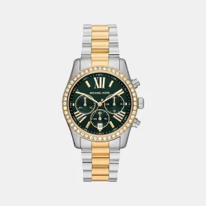 Women's Green Stainless Steel Chronograph Watch MK7303