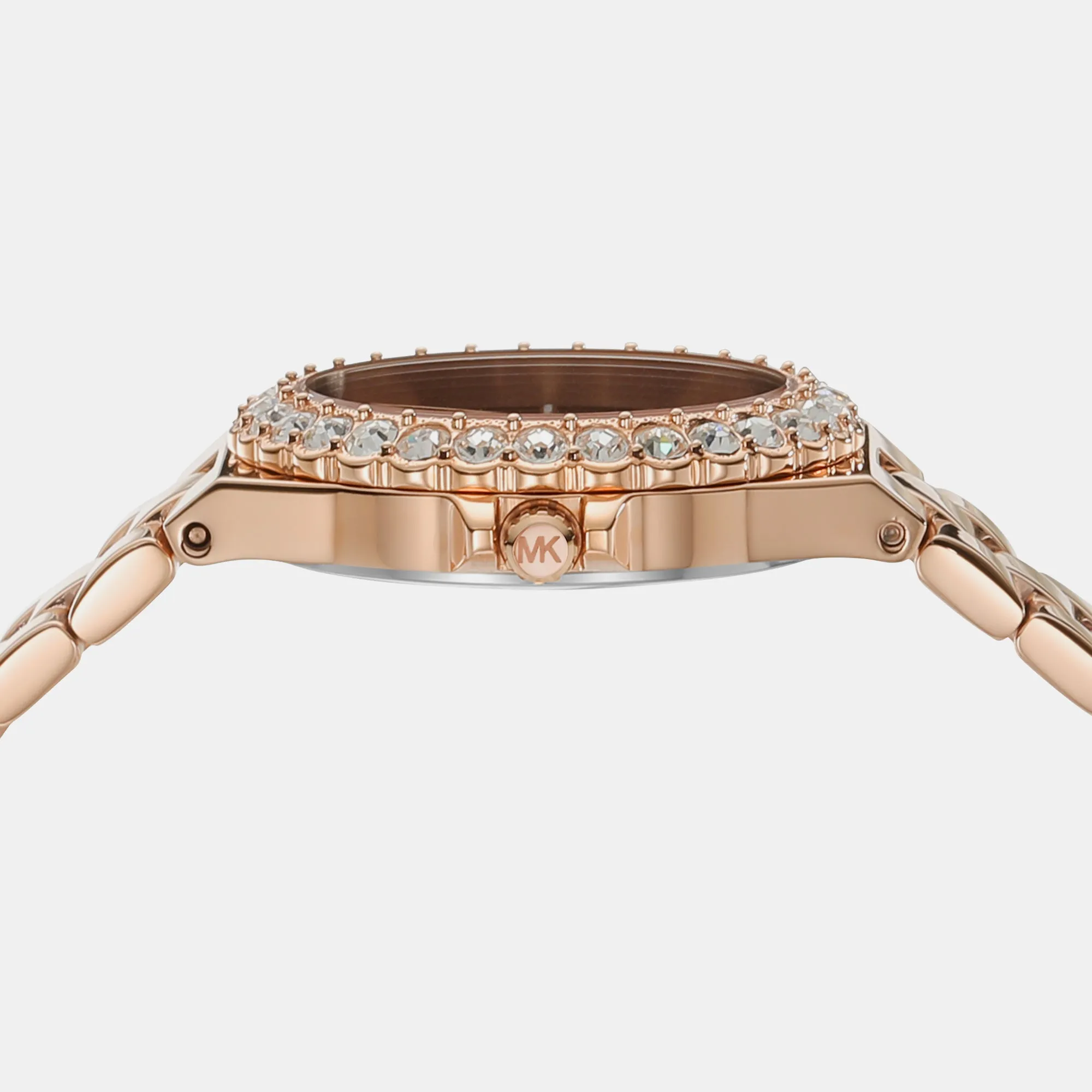 Women's Lennox Three-Hand Rose Gold-Tone Stainless Steel Watch MK7396