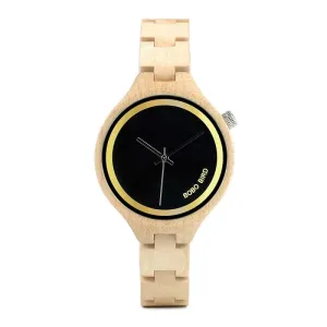 Women's Minimalist Wooden Watch