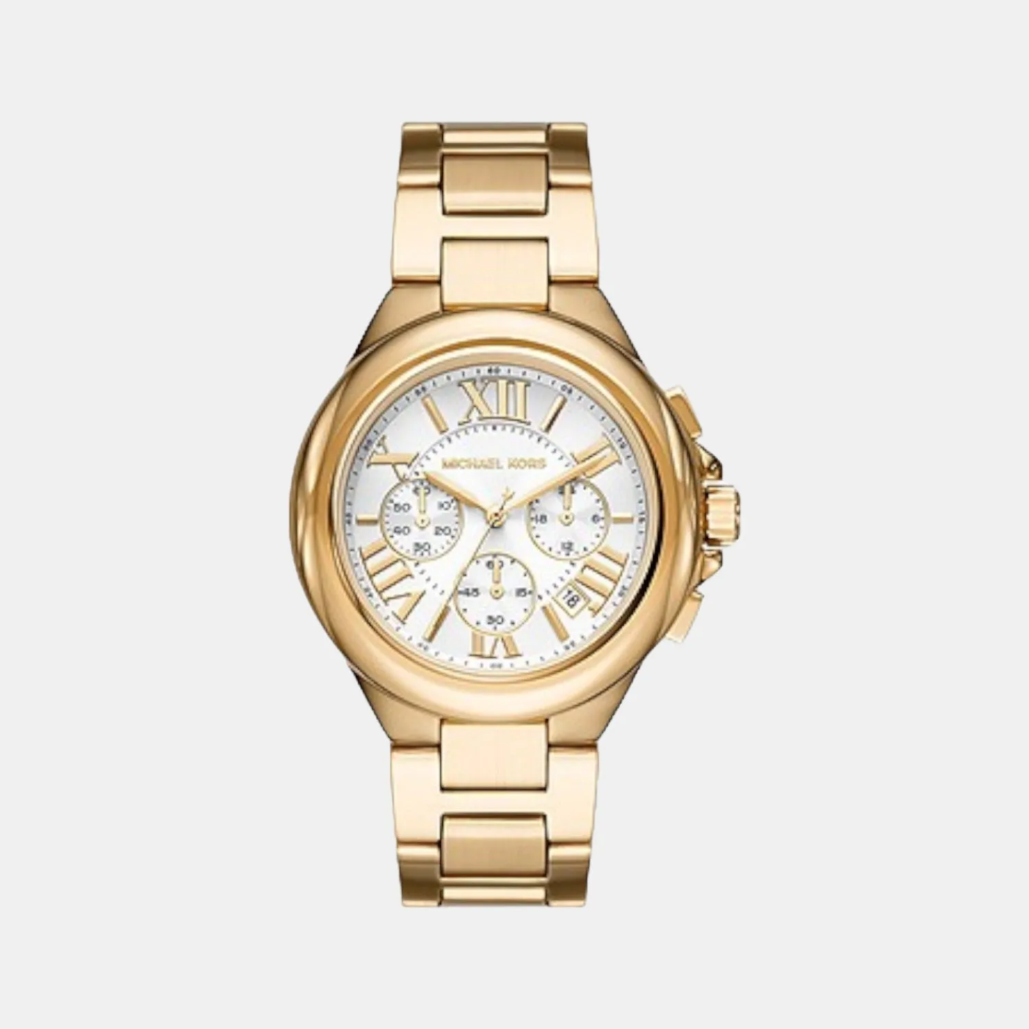 Women's Rose Gold Stainless Steel Chronograph Watch MK7270