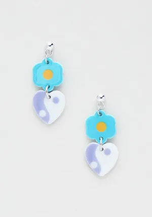 Yin-Yang Love Thang Dangle Earrings