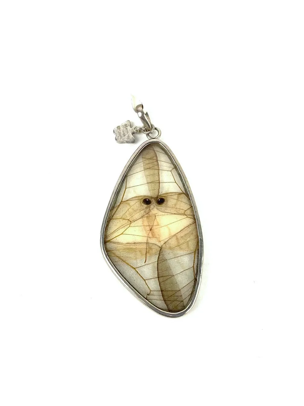 Yolanda Ormachea Large Butterfly Wing Pendant