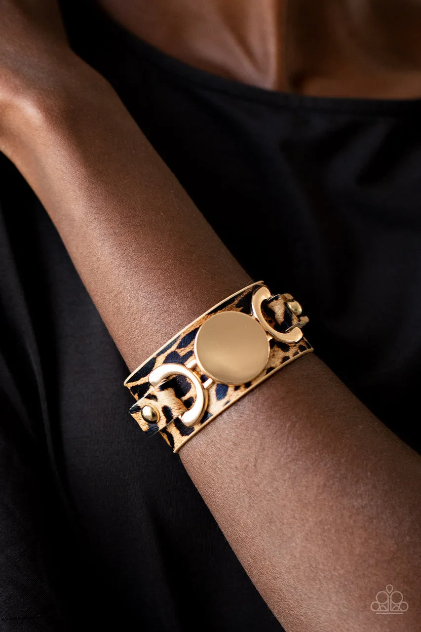 Your Claws Are Showing Gold Paparazzi Bracelet