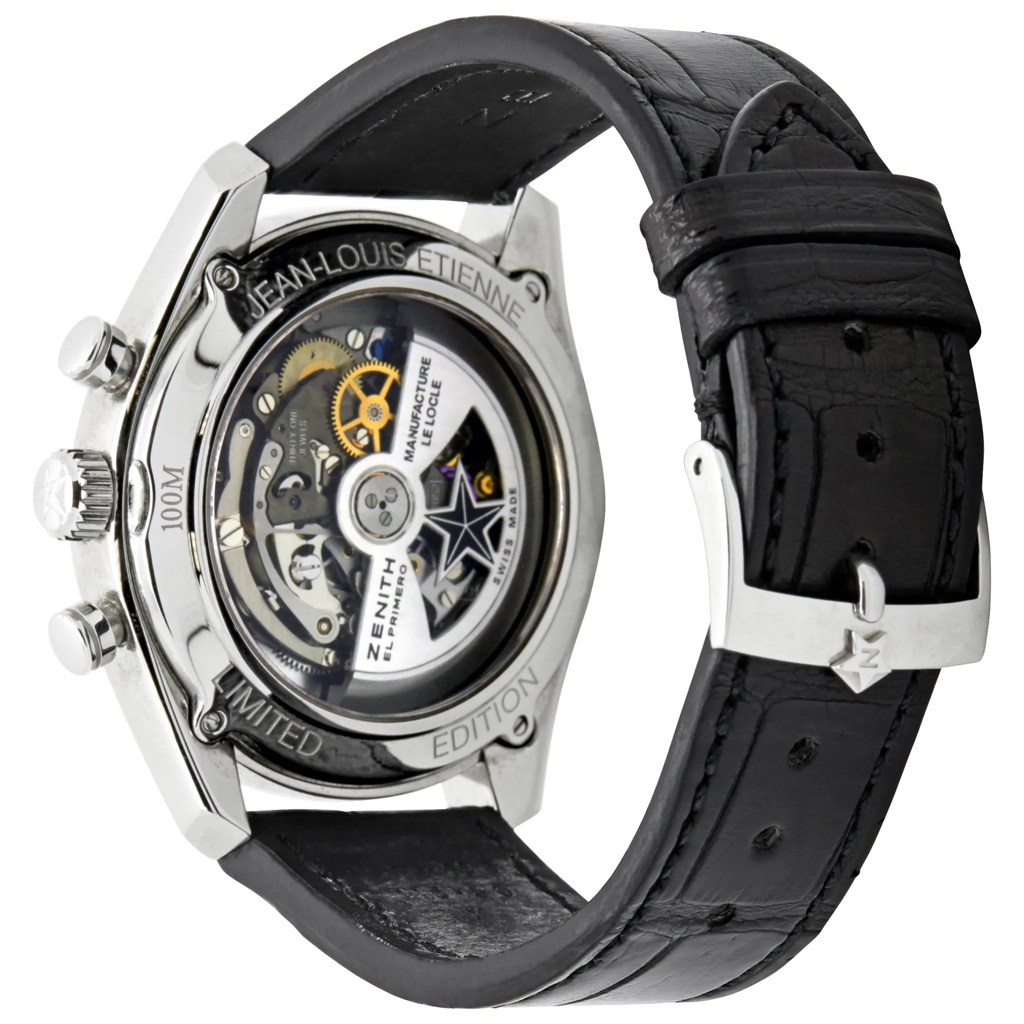 Zenith El Primero Striking 10th Chronograph Limited Edition 03.2043.4052 Silver Sunray Dial Automatic Men's Watch