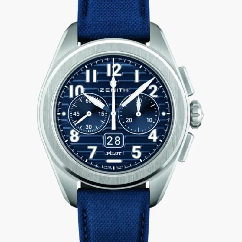Zenith Pilot Automatic Chronograph Date Steel - 03.4000.3620/21.I001