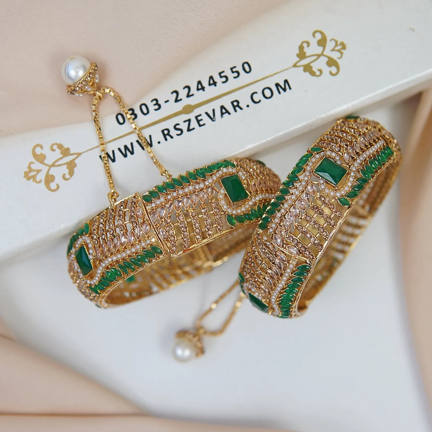 Zirconium Gemstones Kara Pair