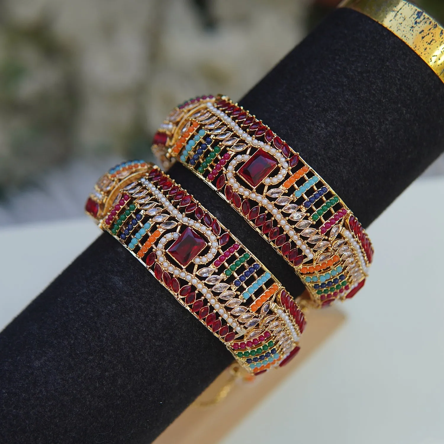 Zirconium Gemstones Kara Pair