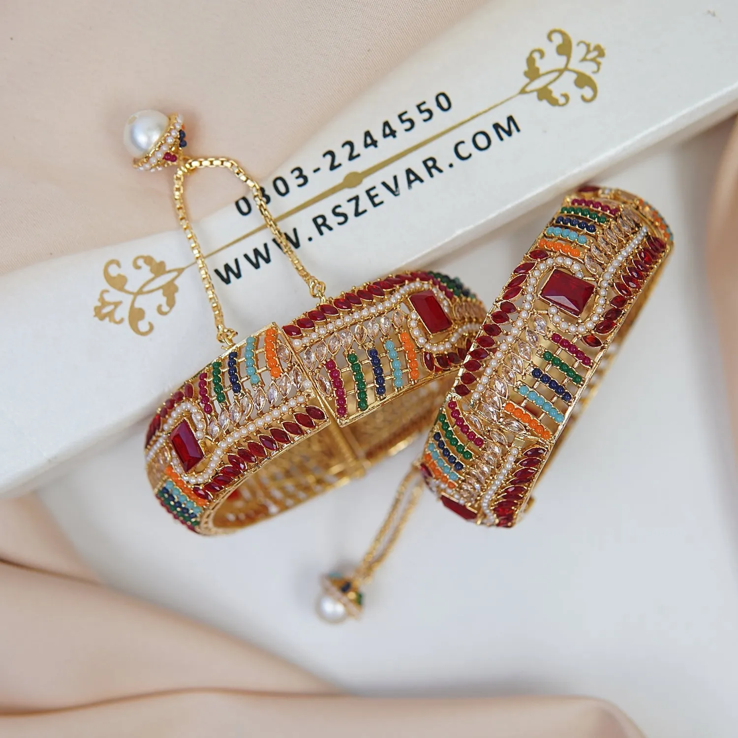 Zirconium Gemstones Kara Pair