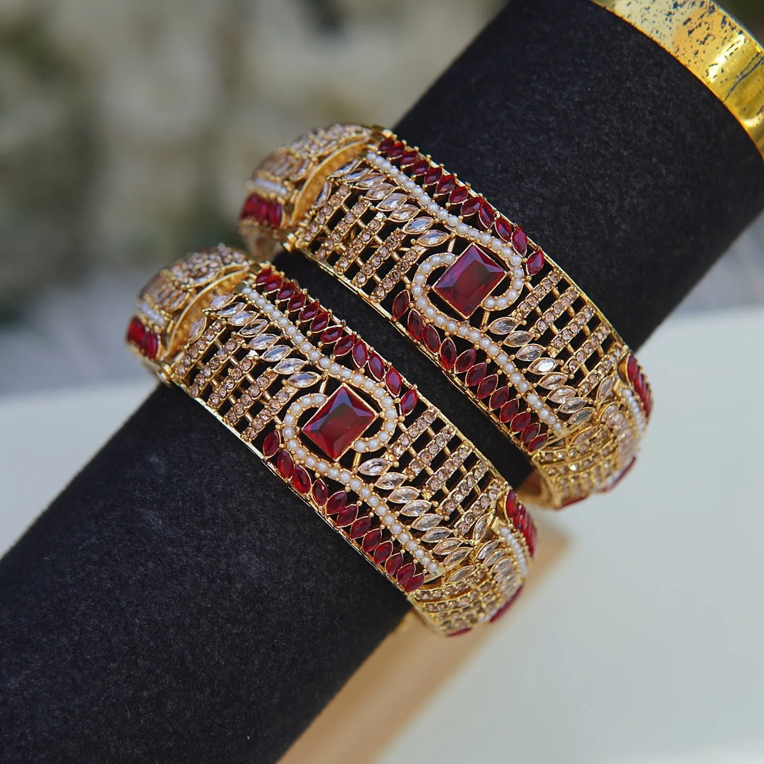 Zirconium Gemstones Kara Pair