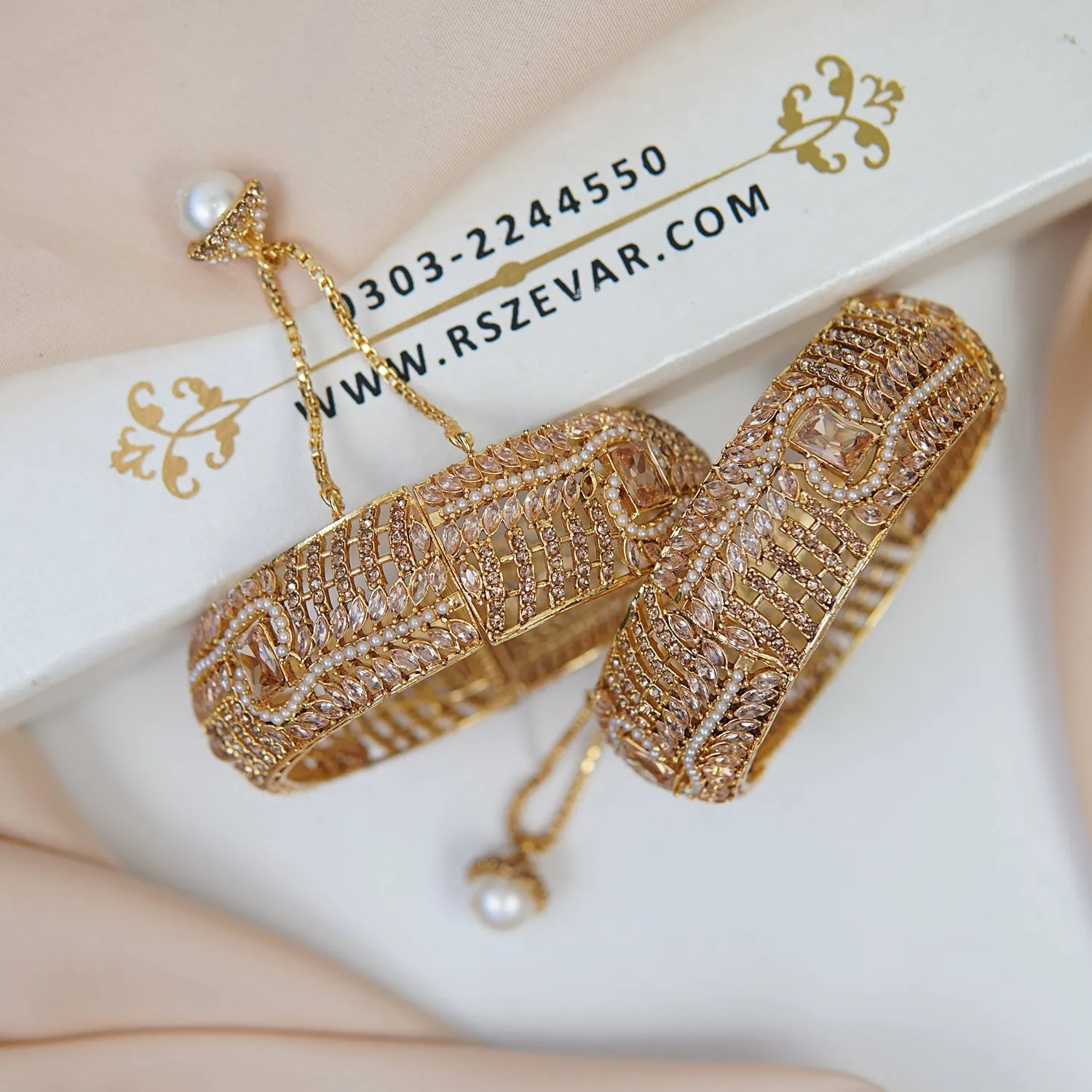 Zirconium Gemstones Kara Pair